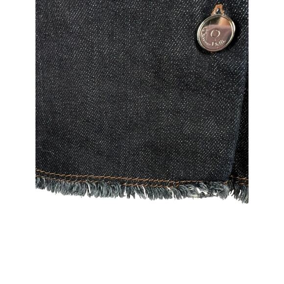 MASSIMO DUTTI Dark Denim Blue Knee-length Skirt (Size 4) - Picture 5 of 15